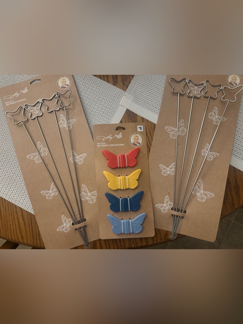 Dolly Inspired Butterfly Kitchen Accessories